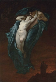 PAOLO AND FRANCESCA DA RIMINI by Gustave Doré